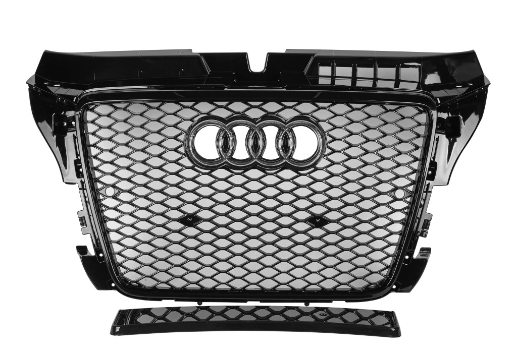 Vista alternativa de Parrilla Panal Abeja RS3 Audi A3 S3 8P 2008 - 2012