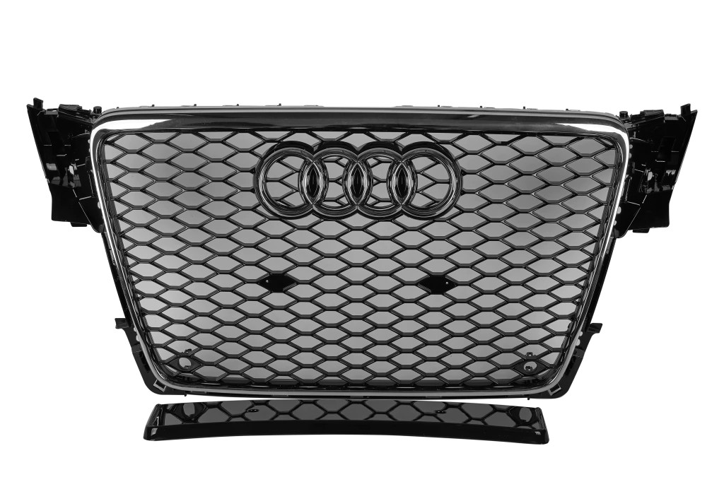 Vista alternativa de Parrilla Panal Abeja RS4 Audi A4 B8 2008 - 2012