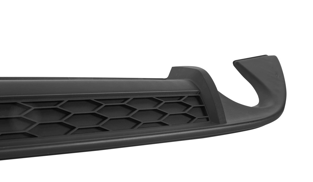 Vista lateral del Difusor Escape Trasero Golf Gti MK7/MK7.5 Comfortline Highline
