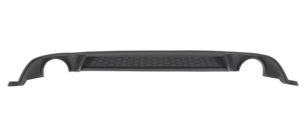 Vista completa del Difusor Escape Trasero Golf Gti MK7/MK7.5 Comfortline Highline