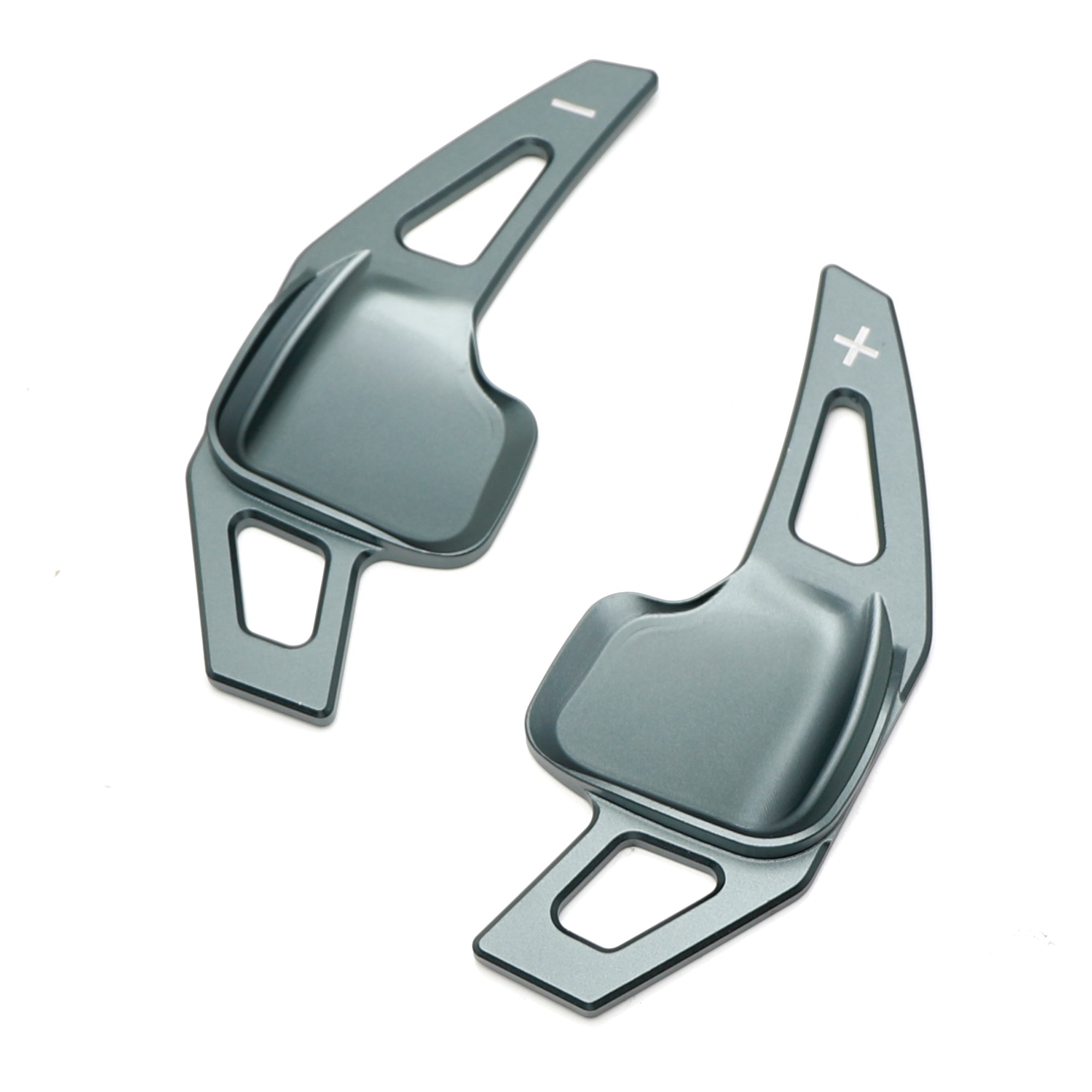Extensores de levas BMW gris grafito, producto sobre fondo blanco